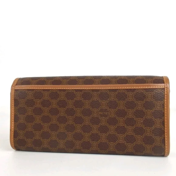 Celine Tan Leather Accessory with Gold Detail - Picture 2 of 9